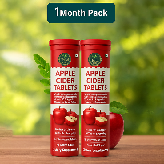 Apple Cider Weight Loss Tablet - Pack-of- 2-  30 Tablets