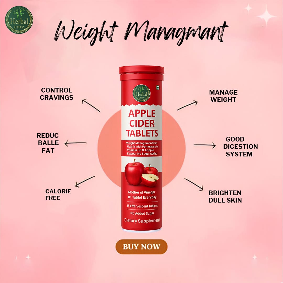 Apple Cider Weight Loss Tablet - Pack-of- 2-  30 Tablets